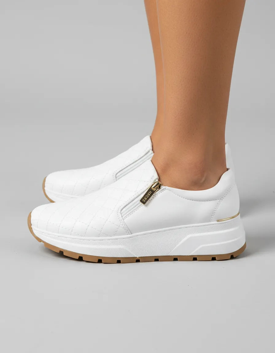 Tenis 990007 Mestiço Branco