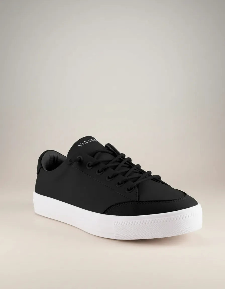 Tênis Feminino Via Uno 1036006 Tec Preto