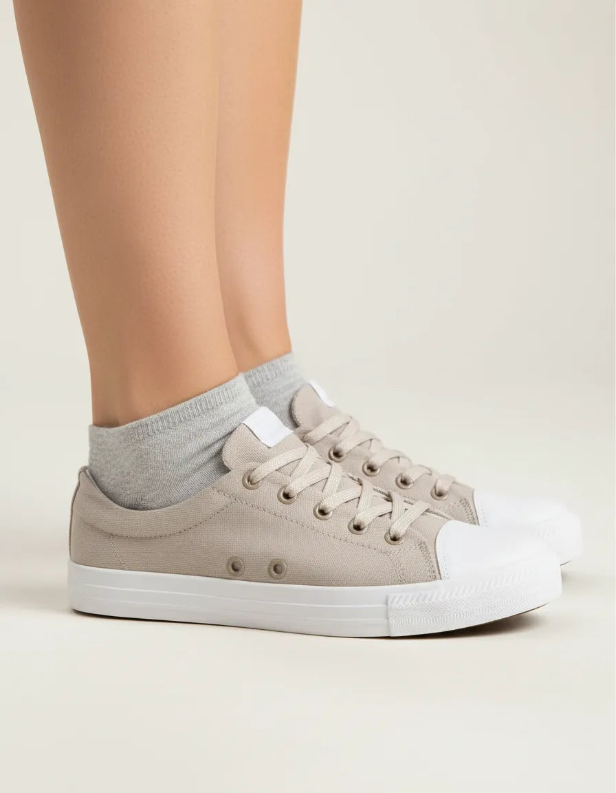 Tênis Feminino Via Uno 1036004 Tecido Chino