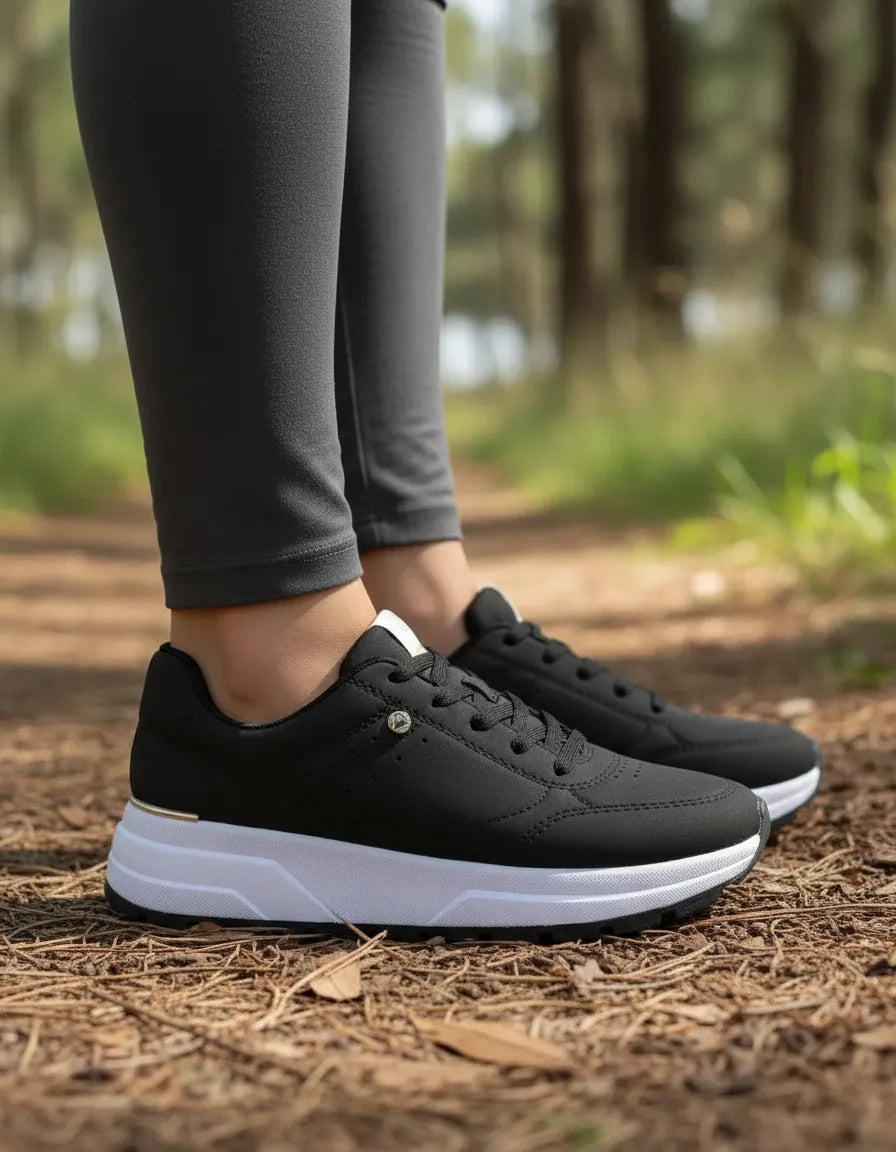 Tenis 990005 Mestiço Soft Preto
