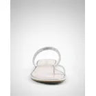 Sandalia Flat 1008002 Tira Off White