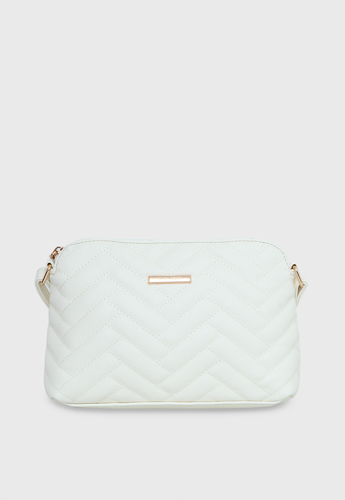 Bolsa Tiracolo RV-VU2578 cor Off White Matelassê