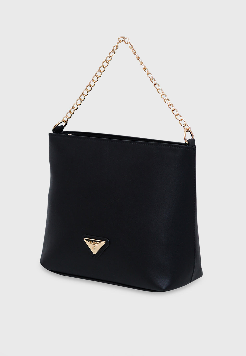 Bolsa Transversal RV-VU2579 cor Preto com Corrente