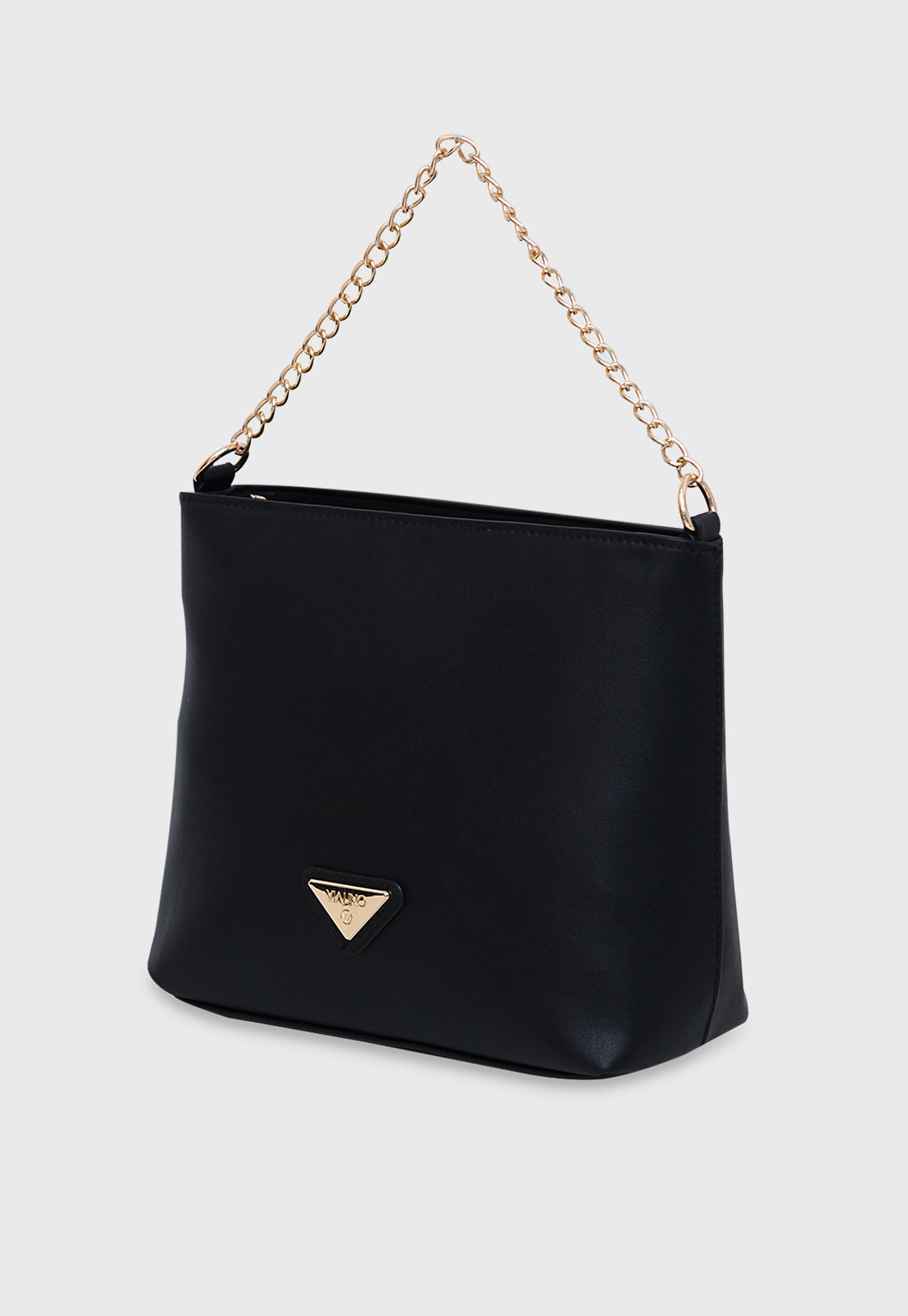 Bolsa Transversal RV-VU2579 cor Preto com Corrente