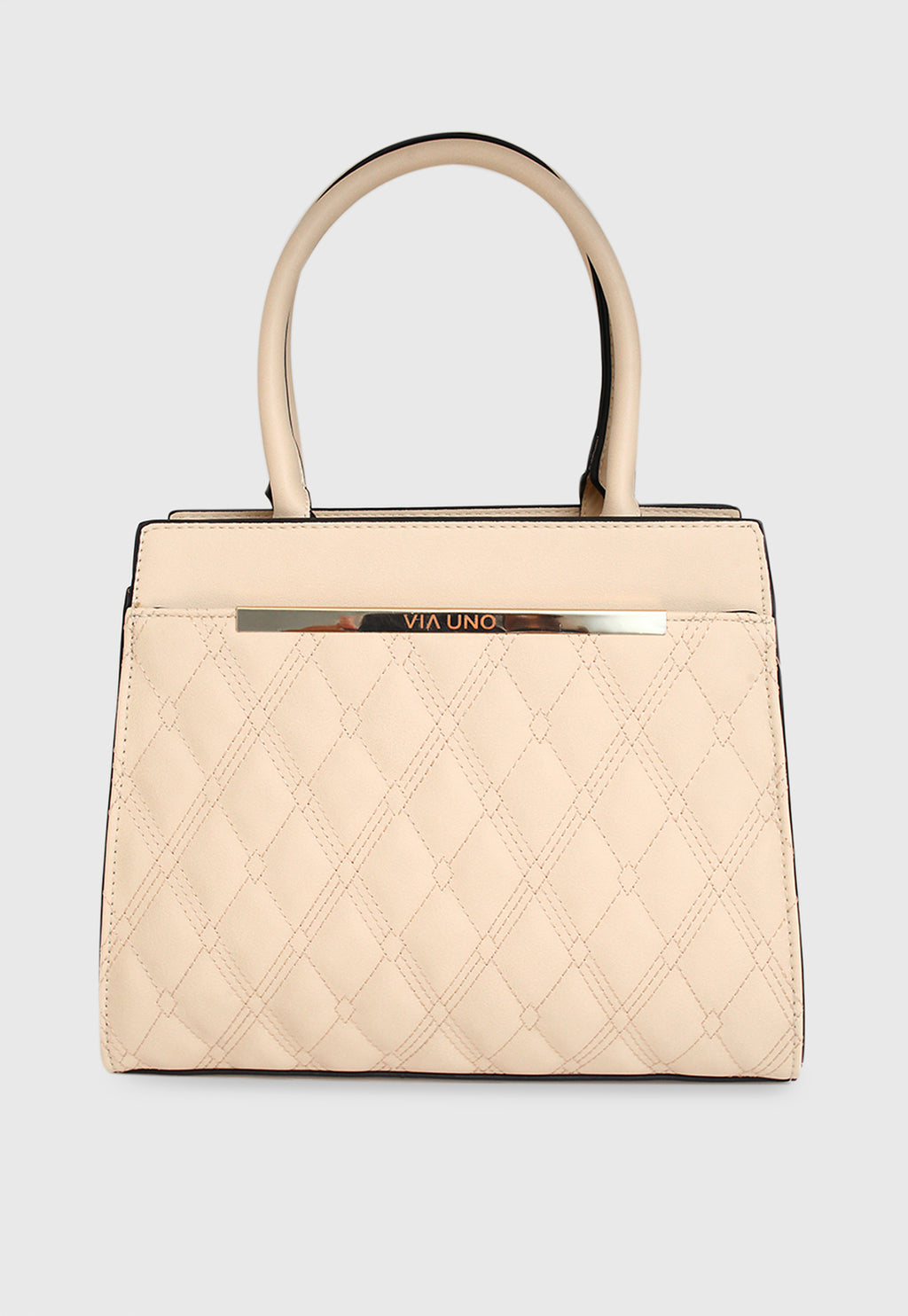 Bolsa Tote VU2586 cor Chino Matelassê