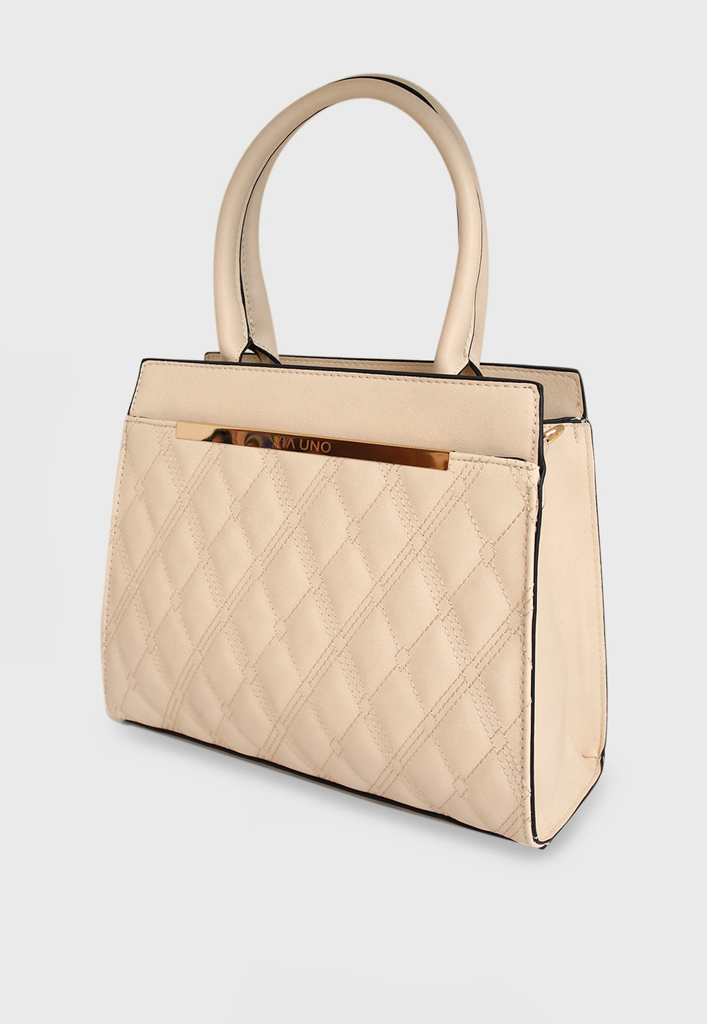 Bolsa Tote VU2586 cor Chino Matelassê