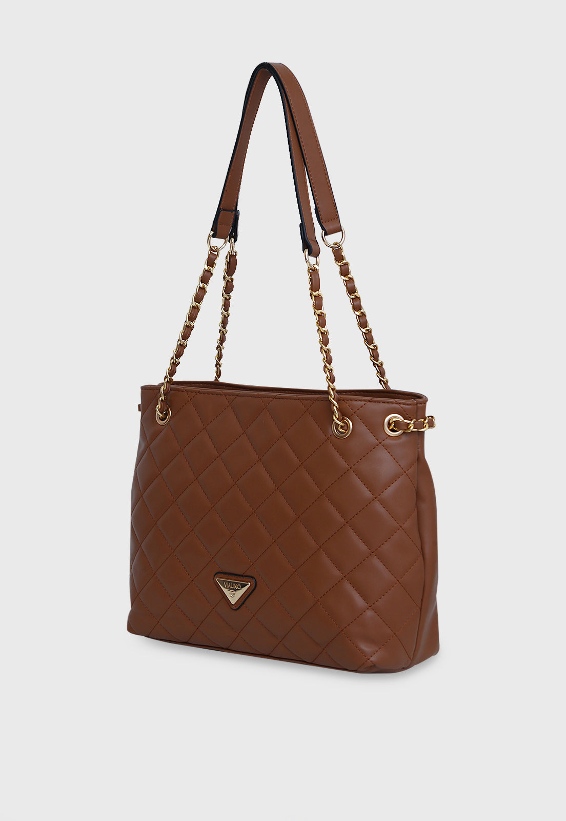 Bolsa Shoulder VU2592 cor Sella Matelassê com Corrente