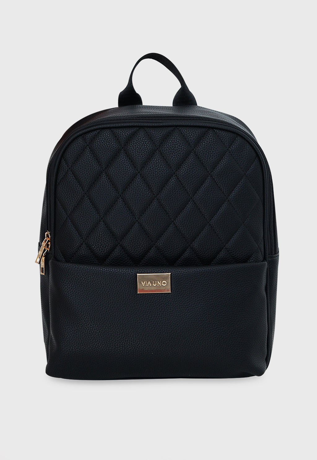 Mochila VU2601 cor Preto Matelassê