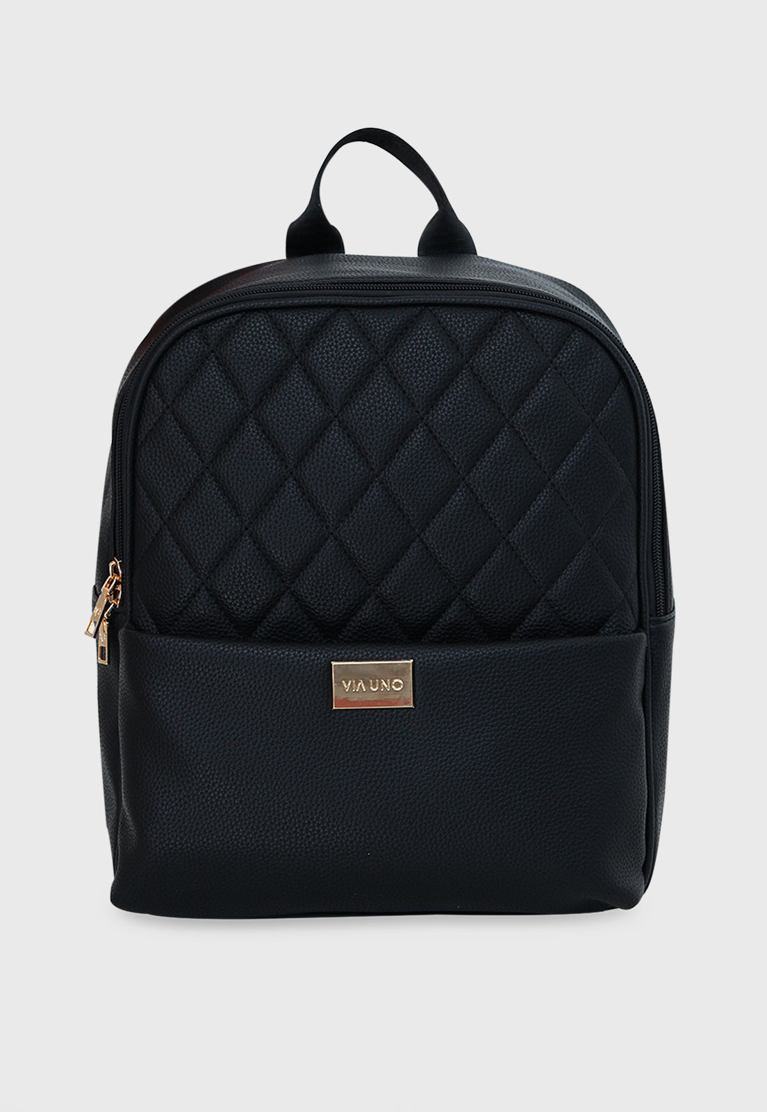 Mochila VU2601 cor Preto Matelassê