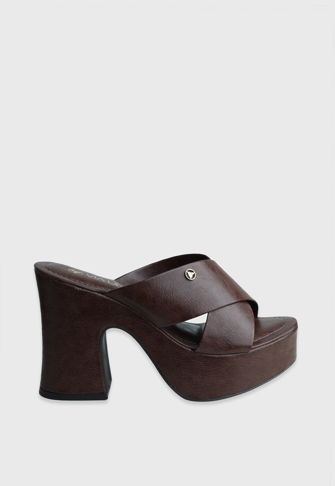 Tamanco Alto 645039 Napa Destroyed Cacau