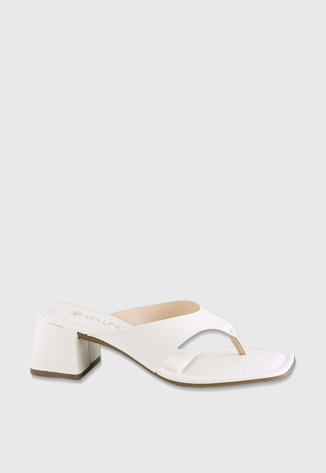 Tamanco Medio 855057 Mestiço Off White