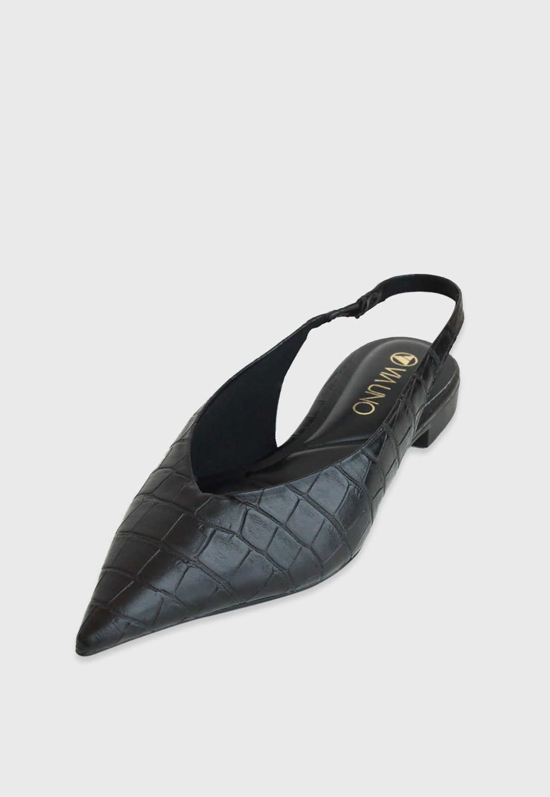 Sapatilha 966004 Croco Preto