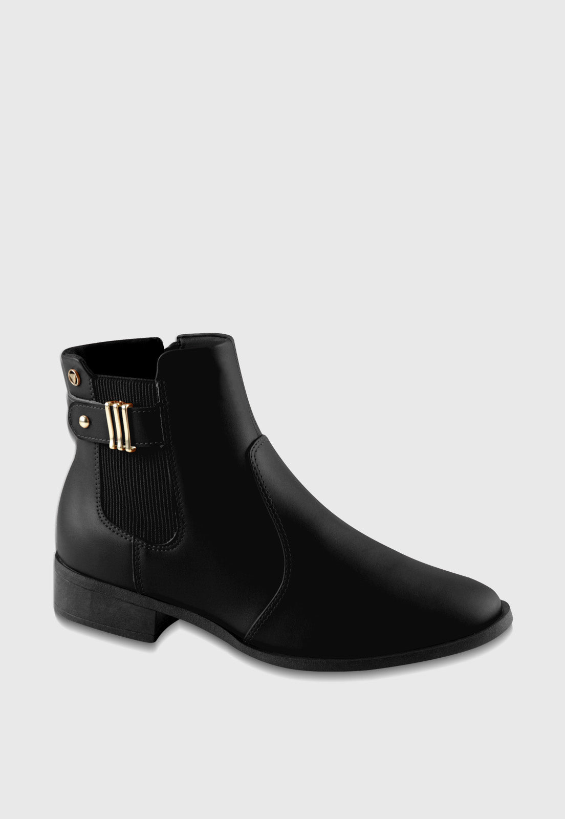 Bota Cano Curto 708050 Napa Lux Preto