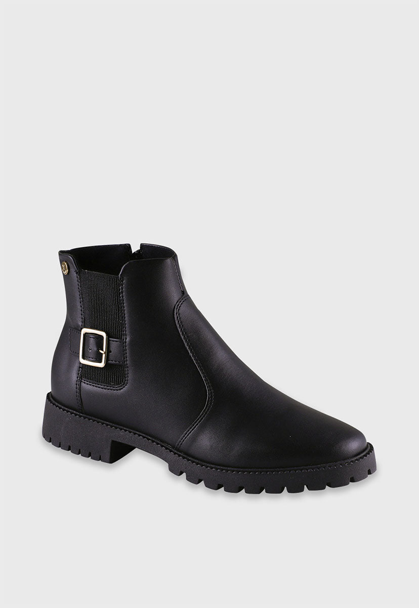 Bota Cano Curto 868008 Mestiço Preto